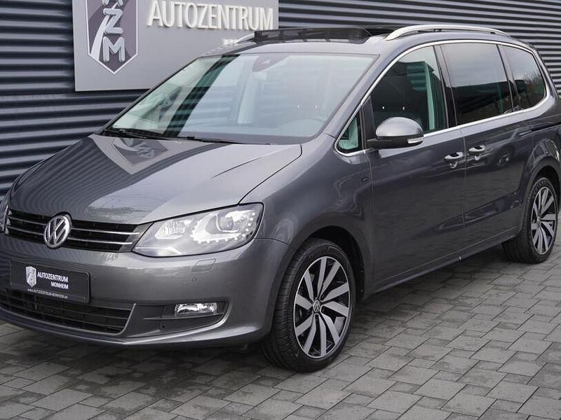 Gebraucht VW Sharan 150 PS (110 kW) 2018 Indiumgrau metallic Van / Kleinbus