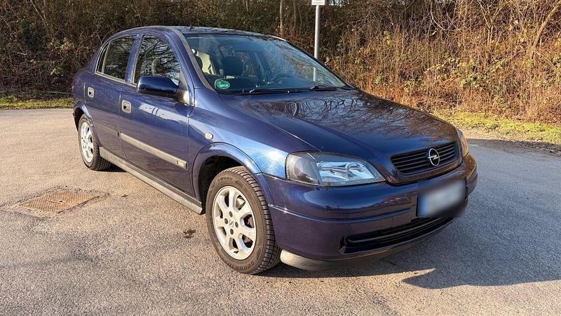 Gebraucht Opel Astra Selection 101 PS (74 kW) 2001 Blau Limousine