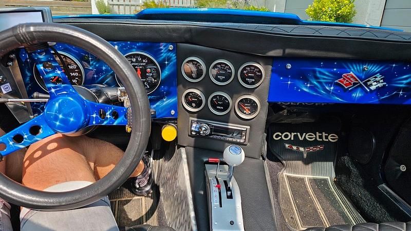 Gebraucht Corvette C3 300 PS (220 kW) 1975 Blau Coupé