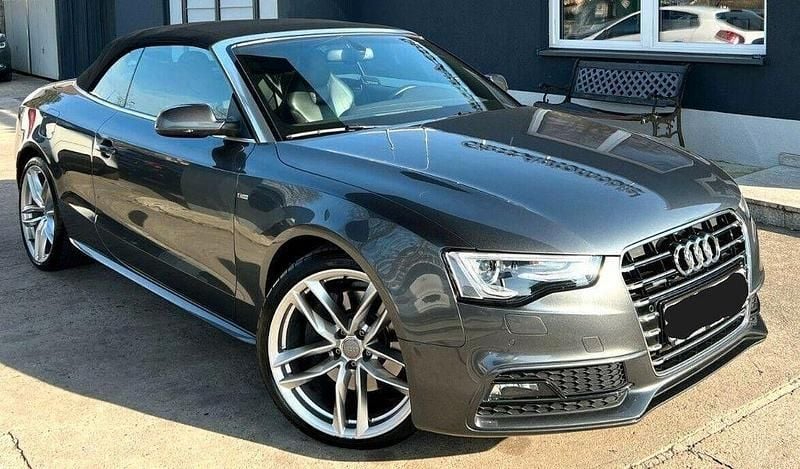 Grau Gebraucht 2016 Audi A5 Cabriolet Sport Cabrio | 21.850 € (Fairer Preis) - Bild 1/4