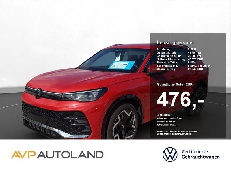 Persimmon red Gebraucht 2024 VW Tiguan R-line SUV | 43.870 € (Fairer Preis) - Bild 1/4