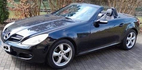 Schwarz Gebraucht 2007 Mercedes SLK280 Cabrio | 10.990 € (Fairer Preis) - Bild 1/4