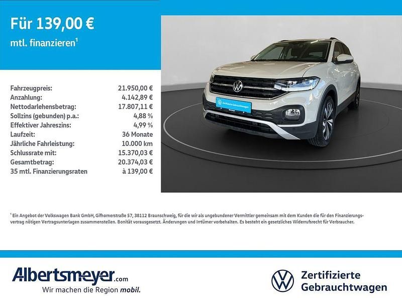 Grau Gebraucht 2023 VW T-Cross Life SUV | 21.950 € (Fairer Preis) - Bild 1/4