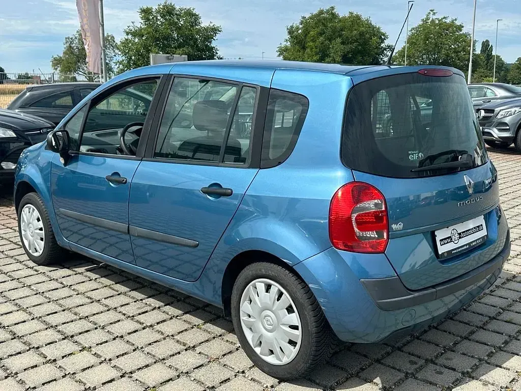 Gebraucht Renault Grand Modus Authentique 101 PS (74 kW) 2008 Blau Van / Kleinbus