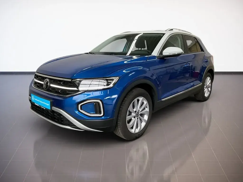 Gebraucht VW T-Roc Style 150 PS (110 kW) 2025 Blau SUV