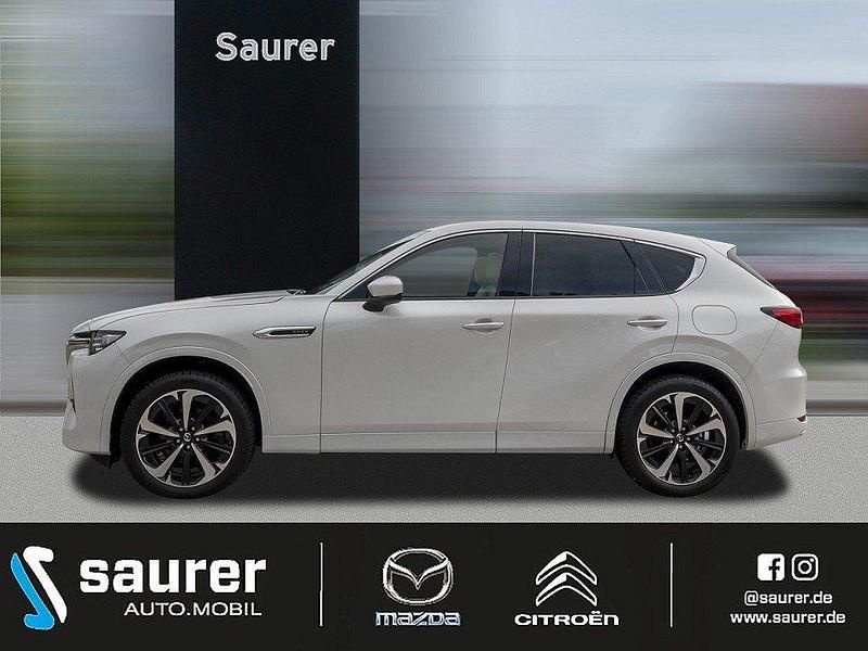 Weiß Gebraucht 2022 Mazda CX-60 Takumi-Line SUV | 37.490 € (Fairer Preis) - Bild 1/4