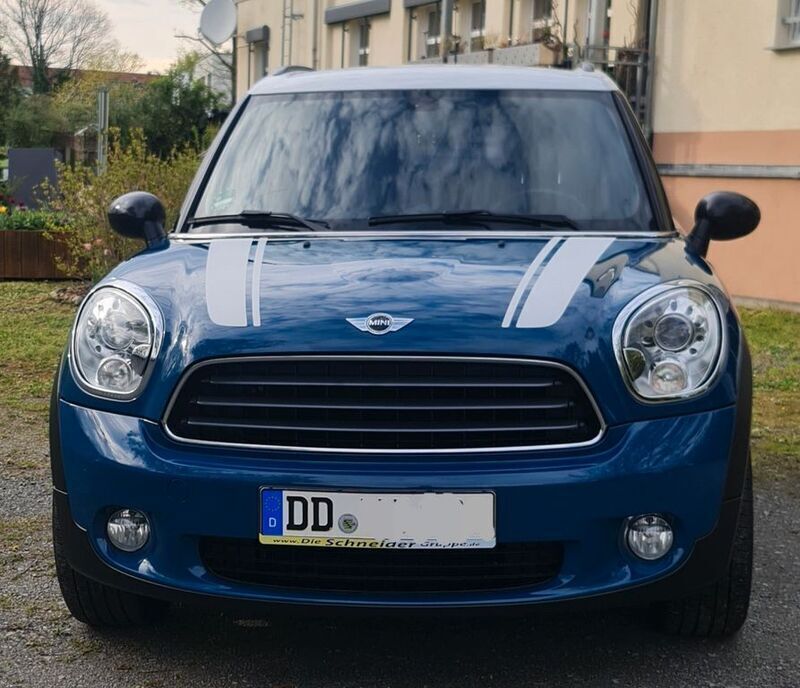 Blau Gebraucht 2011 Mini Cooper Countryman SUV | 10.599 € (Teuer) - Bild 1/4