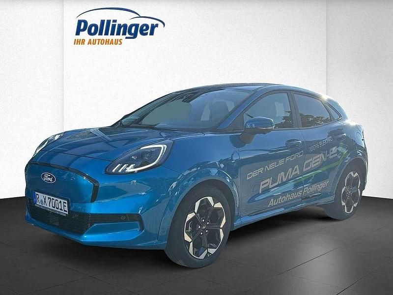 Digital aqua blue metallic Neu 2025 Ford Puma Gen-E Premium SUV | 34.900 € - Bild 1/4