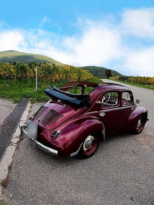 Second-hand Renault 4CV 30 CP (22 kW) 1955 Cabrio