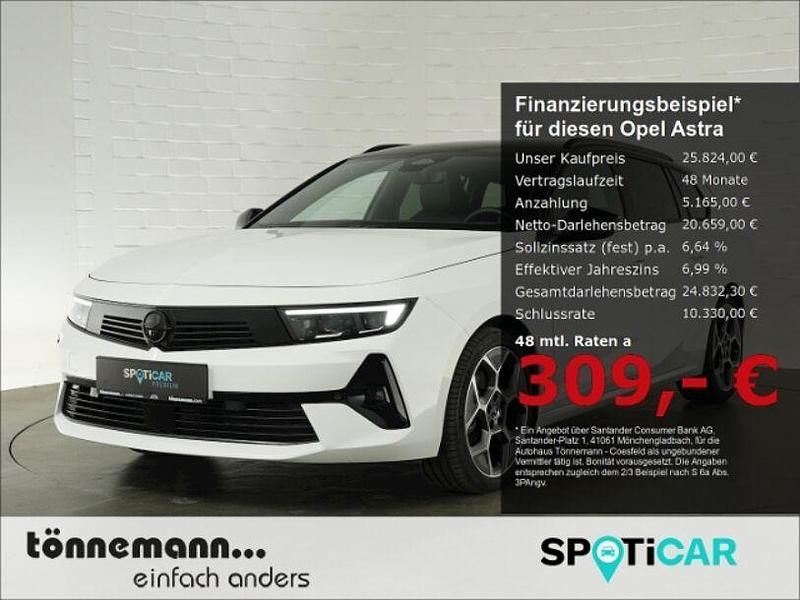 Weiss Gebraucht 2024 Opel Astra Kombi | 25.824 € - Bild 1/4