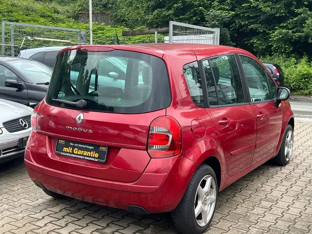 Gebraucht Renault Grand Modus 75 PS (55 kW) 2009 Rot Van / Kleinbus