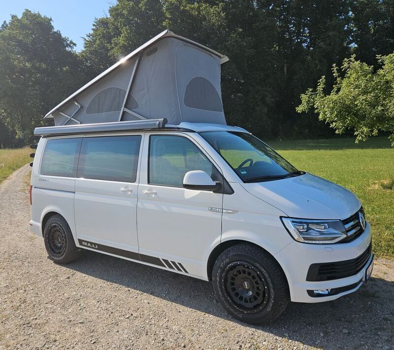 Weiß Gebraucht 2019 VW T6.1 California Van | 52.999 € (Teuer) - Bild 1/4