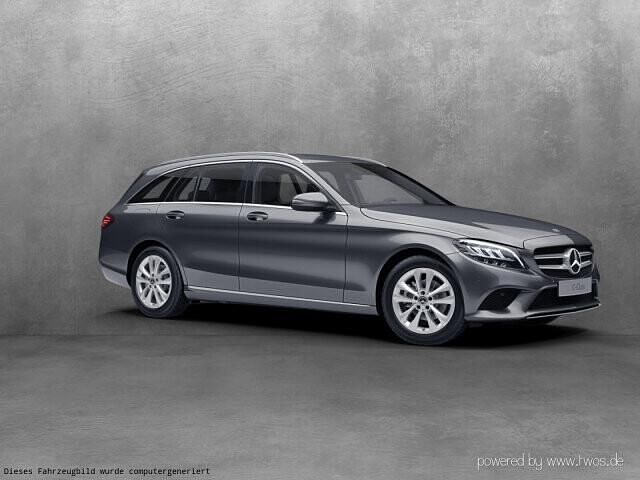 Gebraucht Mercedes C180 Avantgarde 156 PS (114 kW) 2019 Metalliclack selenitgrau Kombi