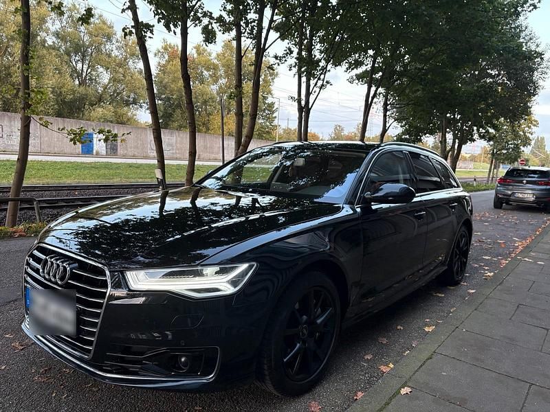 Schwarz Gebraucht 2016 Audi A6 Sport Kombi | 14.600 € (Guter Preis) - Bild 1/4