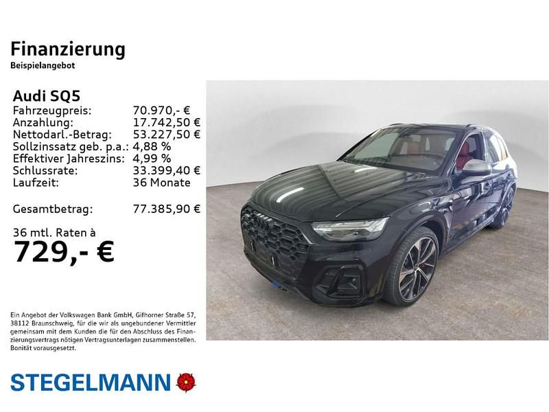Gebraucht Audi SQ5 341 PS (250 kW) 2023 Mythosschwarz metallic SUV