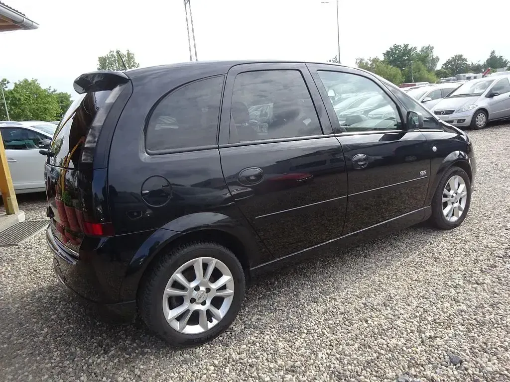Gebraucht Opel Meriva Innovation 105 PS (77 kW) 2010 Schwarz Van / Kleinbus