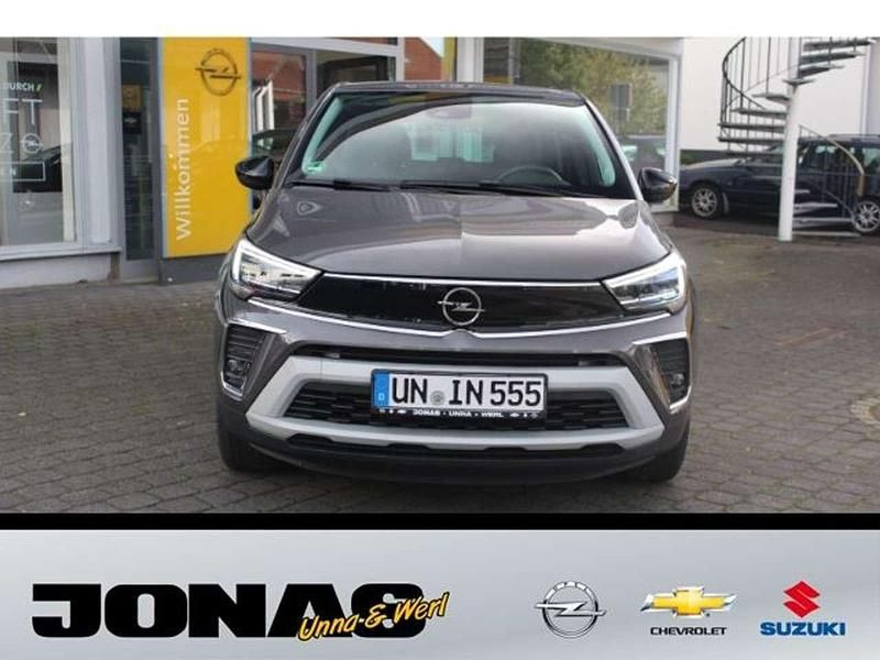 Gebraucht Opel Crossland X Elegance 110 PS (80 kW) 2023 Mondstein grau/e:vulkan grau SUV