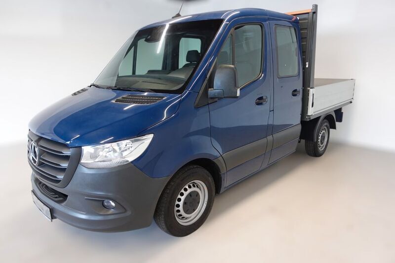 Stahlblau Gebraucht 2021 Mercedes Sprinter Van | 28.990 € (Superpreis) - Bild 1/4