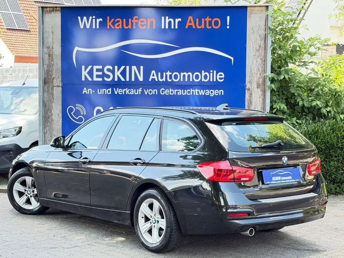 Gebraucht BMW 316 Advantage 116 PS (85 kW) 2015 Schwarz Kombi