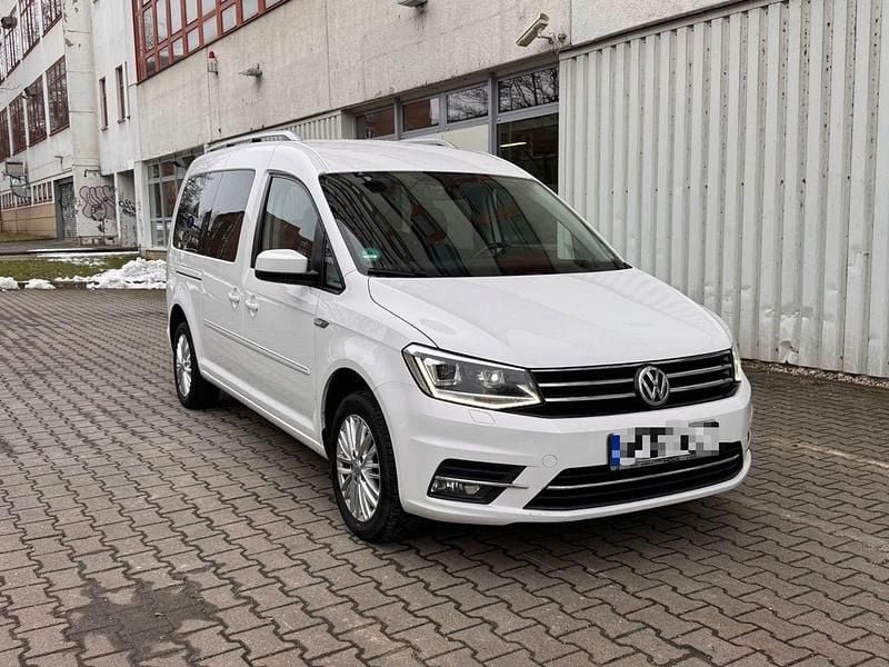 Gebraucht VW Caddy Maxi Highline 150 PS (110 kW) 2017 Weiß Van / Kleinbus