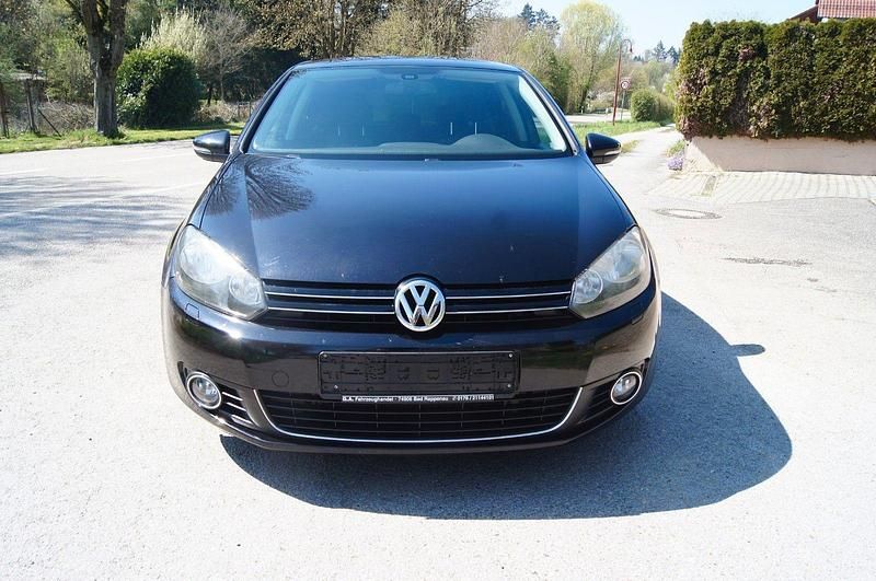 Gebraucht VW Golf VI Style 122 PS (89 kW) 2011 Schwarz Kleinwagen
