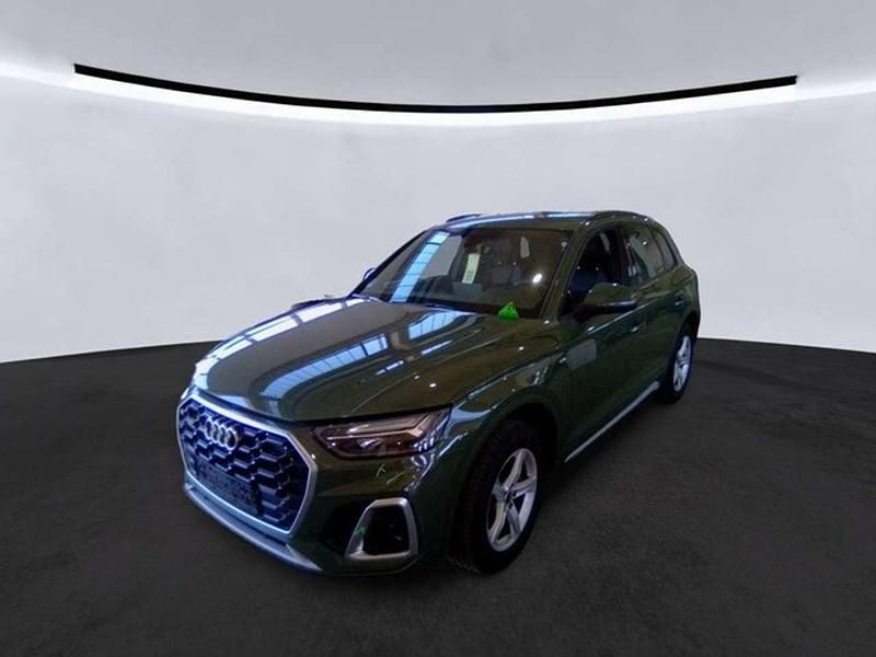 Distriktgrün metallic Gebraucht 2023 Audi Q5 S-Line SUV | 38.800 € (Superpreis) - Bild 1/3