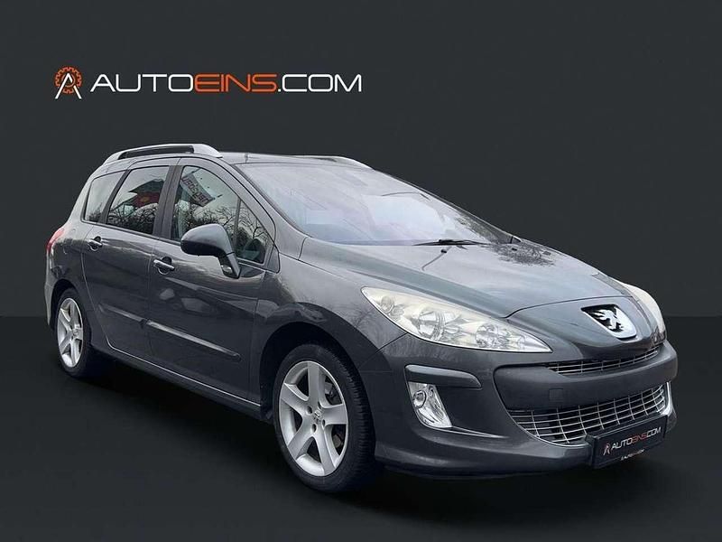 Lack grau shark/metalliclacki Gebraucht 2008 Peugeot 308 Sport Kombi | 4.388 € (Teuer) - Bild 1/4