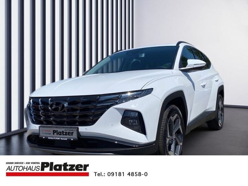 Weiß Gebraucht 2023 Hyundai Tucson Trend SUV | 37.980 € (Etwas zu teuer) - Bild 1/4