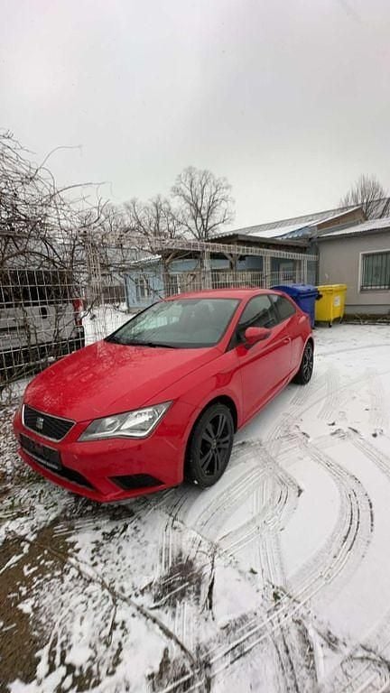 Gebraucht Seat Leon SC Reference 110 PS (80 kW) 2014 Rot Kleinwagen