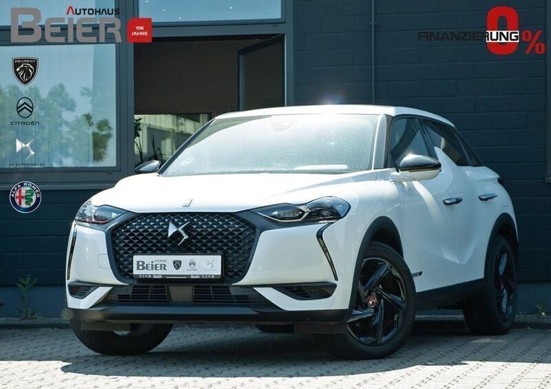 Weiß Gebraucht 2022 DS Automobiles DS3 Crossback E-Tense Performance Line Plus SUV | 18.980 € (Fairer Preis) - Bild 1/4