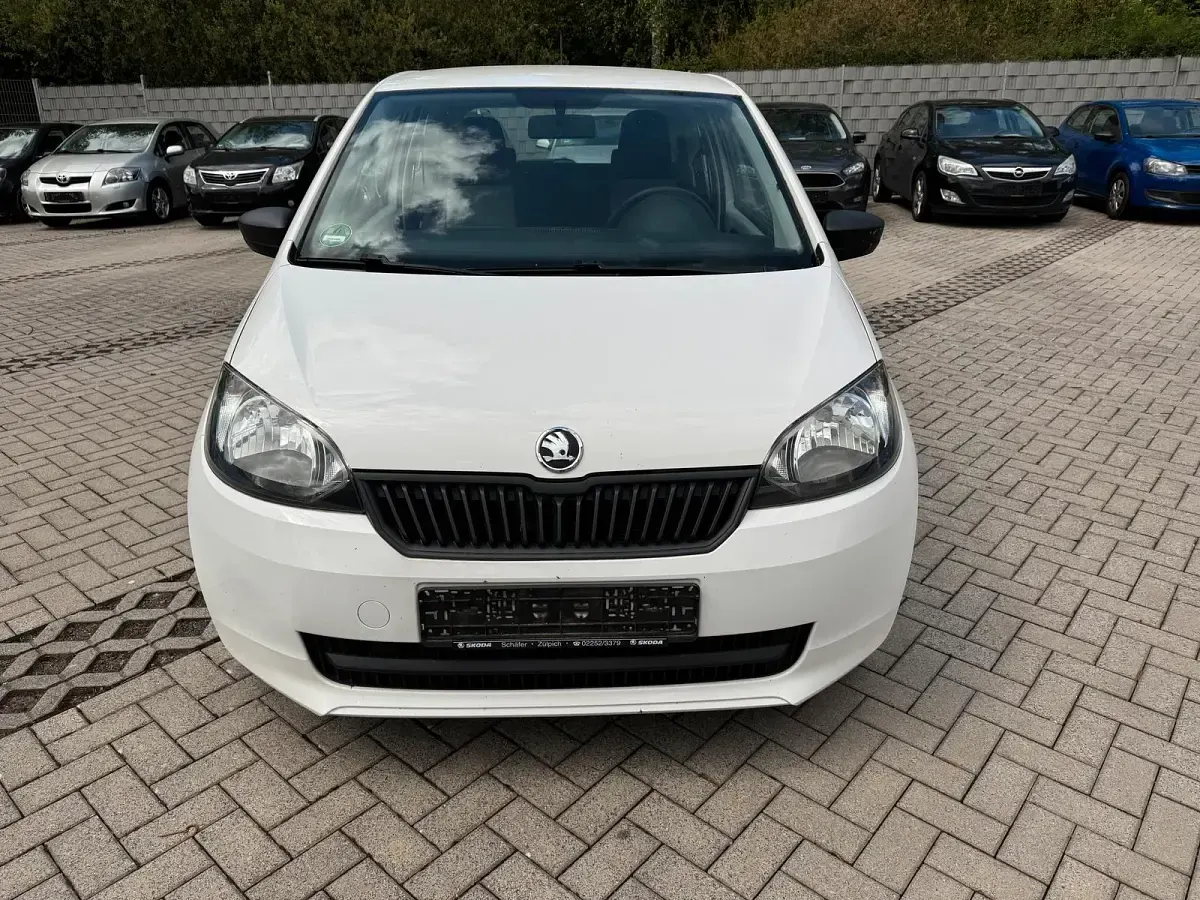 Gebraucht Skoda Citigo 60 PS (44 kW) 2014 Weiß Kleinwagen