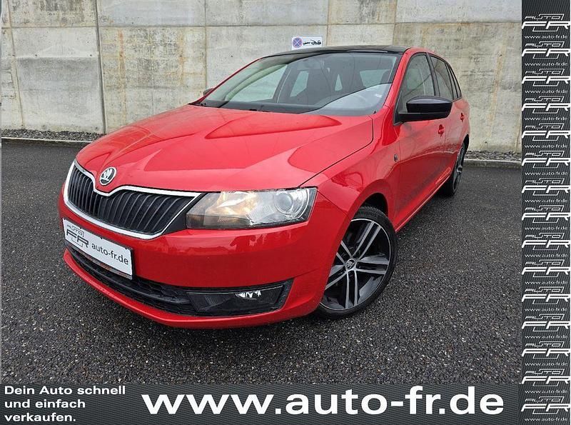 Rot Gebraucht 2014 Skoda Rapid Monte Carlo Limousine | 7.950 € (Fairer Preis) - Bild 1/4