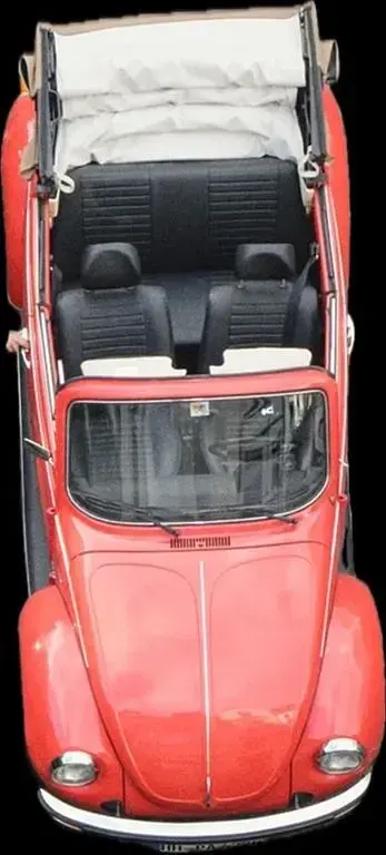 Gebraucht VW Käfer 50 PS (36 kW) 1978 Rot Cabrio