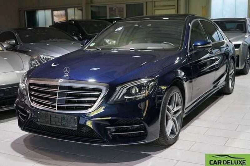 Blau Gebraucht 2020 Mercedes S400 AMG Limousine | 60.849 € - Bild 1/4