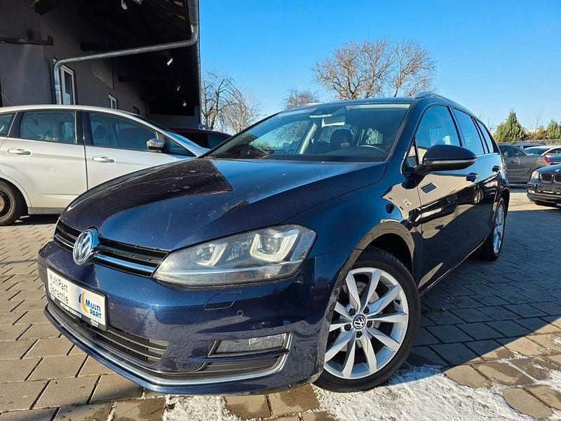 Blau Gebraucht 2014 VW Golf VII Highline Kombi | 10.990 € (Fairer Preis) - Bild 1/4