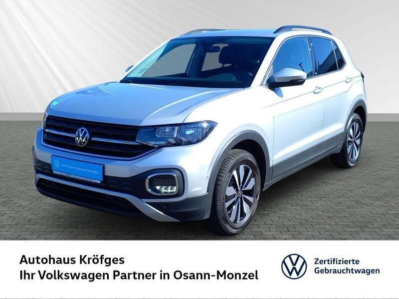 Gebraucht VW T-Cross Move 110 PS (80 kW) 2023 Silber SUV
