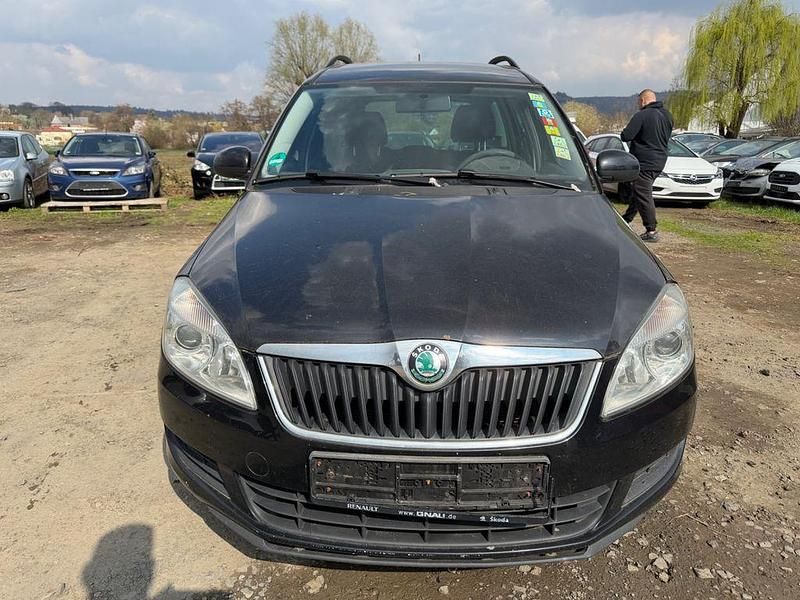 Gebraucht Skoda Roomster Plus Edition 86 PS (63 kW) 2013 Schwarz Van / Kleinbus