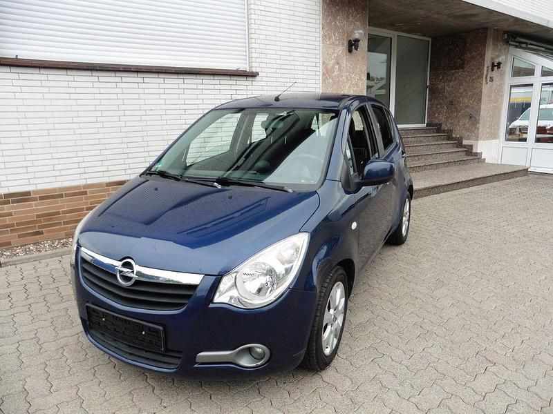 Gebraucht Opel Agila Edition 65 PS (47 kW) 2009 Blau Kleinwagen