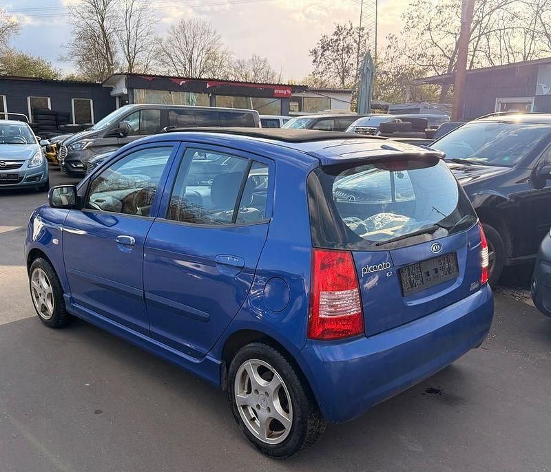 Gebraucht Kia Picanto EX 65 PS (47 kW) 2004 Blau Kleinwagen
