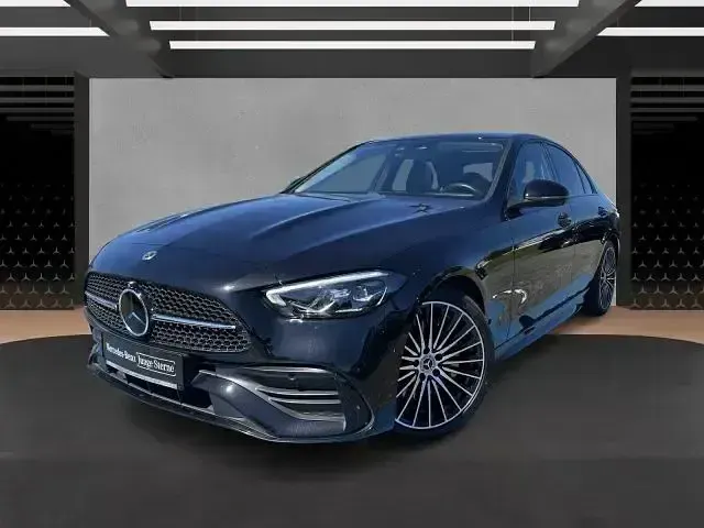 Gebraucht Mercedes C180 Night 170 PS (125 kW) 2025 Metalliclack obsidianschwarz Limousine