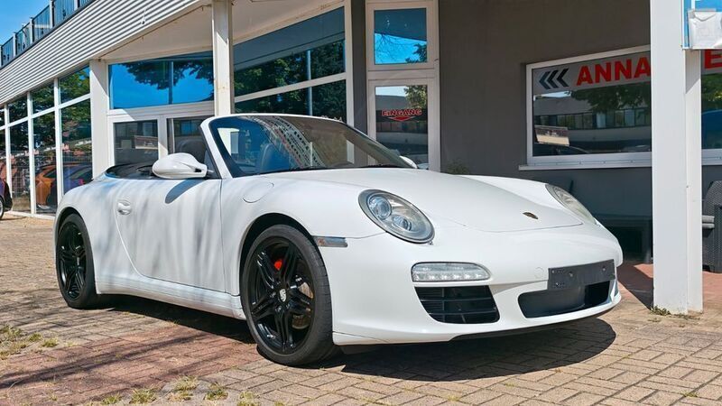 Weiß Gebraucht 2010 Porsche 911 Carrera 4S Cabriolet Cabrio | 48.500 € (Guter Preis) - Bild 1/4