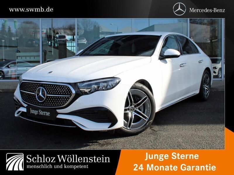 Unilack polarweiß Gebraucht 2023 Mercedes E220 AMG Limousine | 48.870 € (Guter Preis) - Bild 1/4