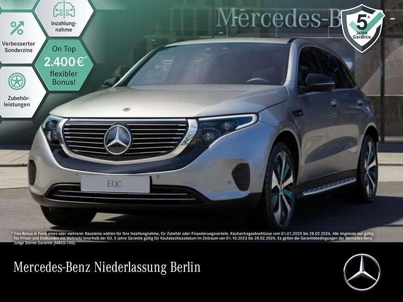 Hightechsilber Gebraucht 2022 Mercedes EQC400 Electric Art SUV | 40.890 € (Fairer Preis) - Bild 1/3