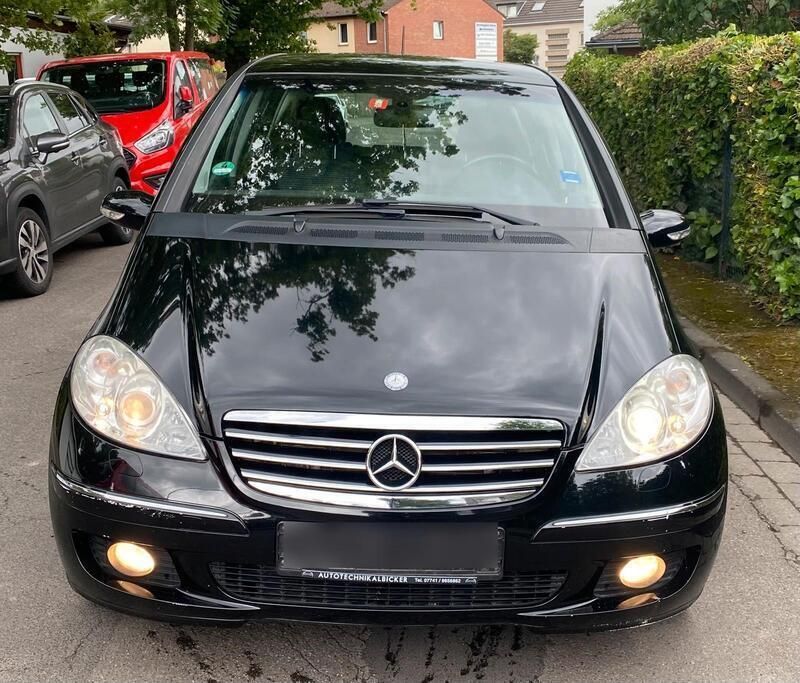 Schwarz Gebraucht 2007 Mercedes A200 Avantgarde Kleinwagen | 3.399 € (Superpreis) - Bild 1/4