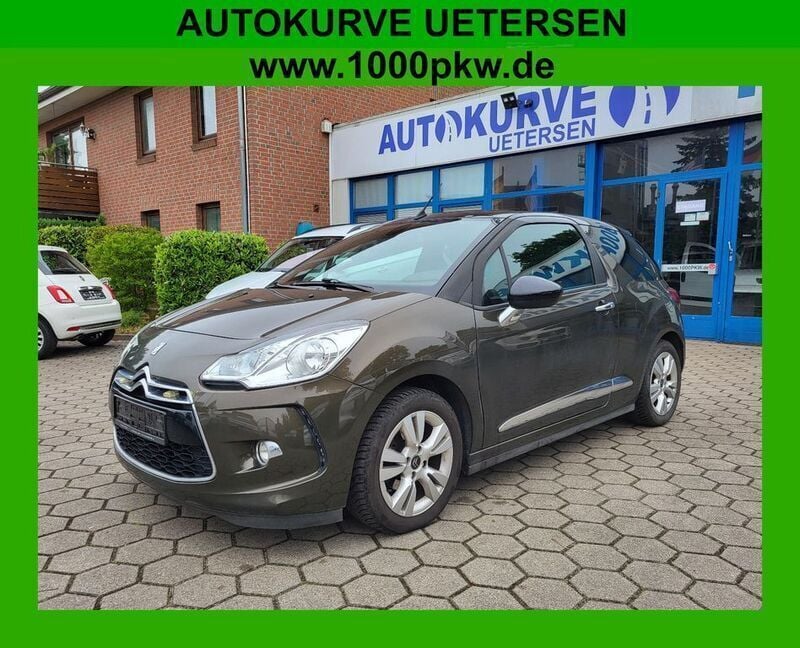 Braun Gebraucht 2014 Citroën DS3 Cabriolet Cabrio | 4.990 € (Superpreis) - Bild 1/4