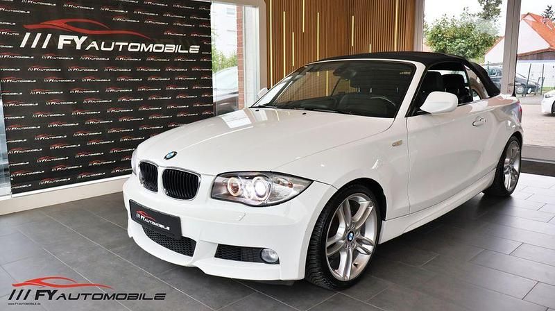 Weiß Gebraucht 2011 BMW 120 Cabriolet M Sport Cabrio | 12.490 € (Etwas zu teuer) - Bild 1/4