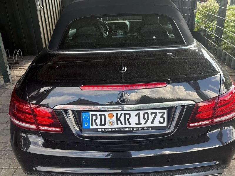 Schwarz Gebraucht 2017 Mercedes E220 Sport Edition Cabrio | 25.500 € (Superpreis) - Bild 1/4