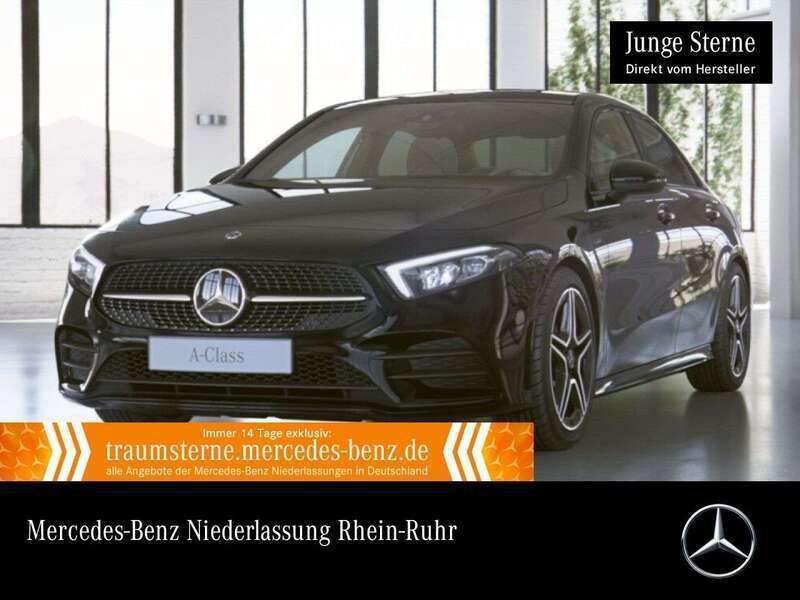 Nachtschwarz Gebraucht 2021 Mercedes A250 AMG Limousine | 29.890 € (Etwas zu teuer) - Bild 1/3
