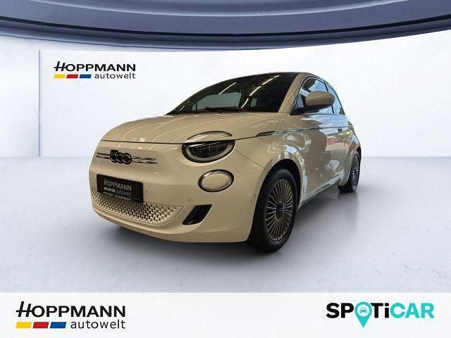 Arktis weiß Gebraucht 2023 Fiat 500e Limousine | 17.290 € (Superpreis) - Bild 1/4