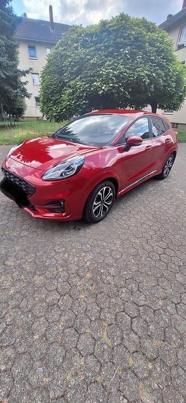 Rot Gebraucht 2021 Ford Puma Gen-E ST-Line SUV | 21.300 € - Bild 1/4